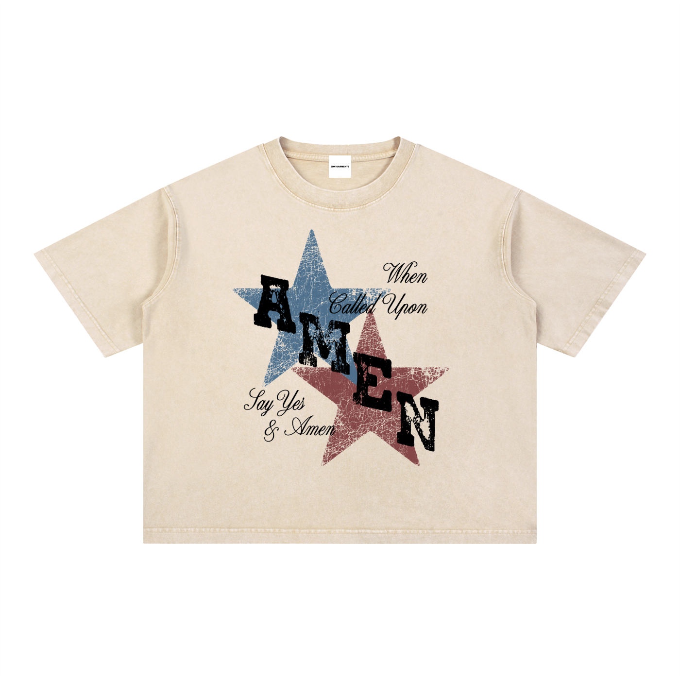 AMEN BOXY T-SHIRT