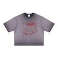 LORD HAVE MY HEART DYED BOXY T-SHIRT