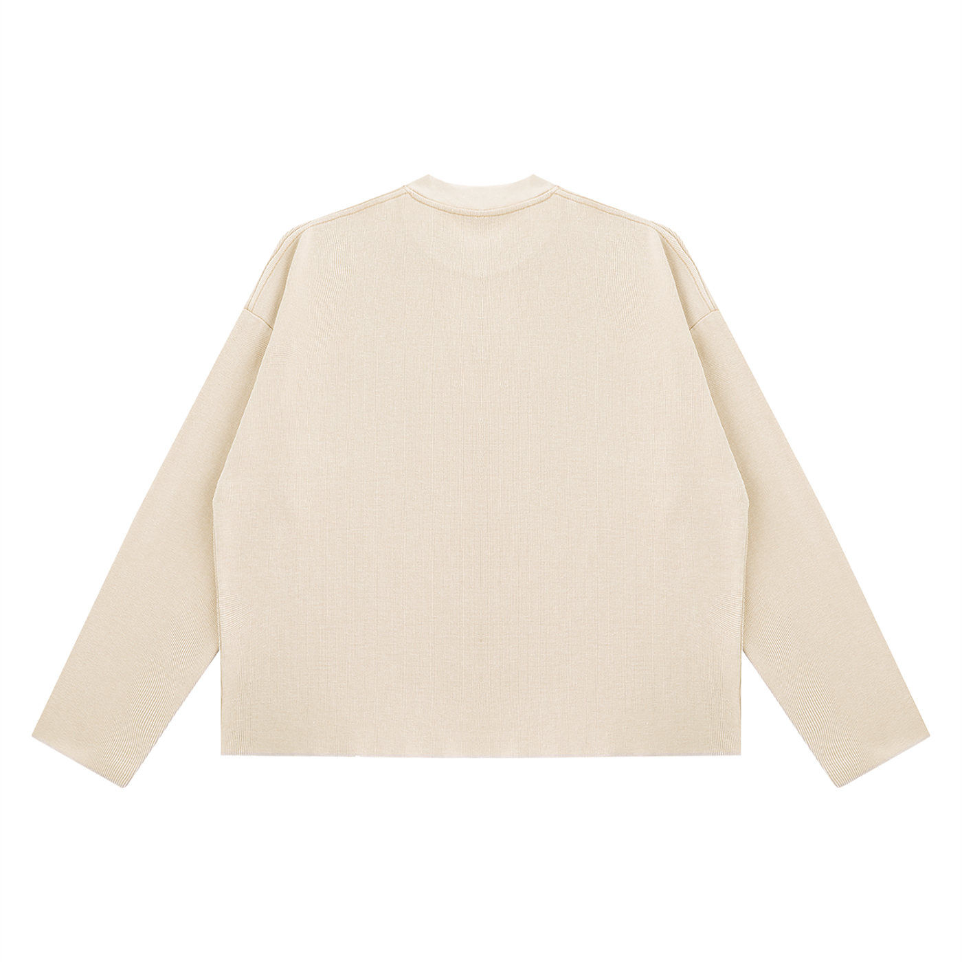 CROSS LONG-SLEEVE WAFFLE TSHIRT